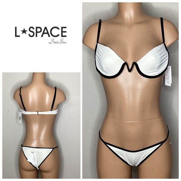 New. L*SPACE bitsy bikini. XL-top/M-bottom. Retails $211 - Picture 1 of 10